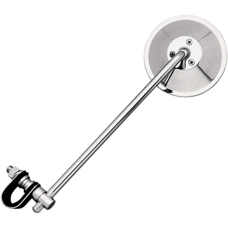 EMGO CLAMP - ON TINTED MIRROR 10' STEM W/3 CLMP SIZES (CHROME) (20 - 06810) - DRIVEN Canada's Powersports 603213620 - 06810