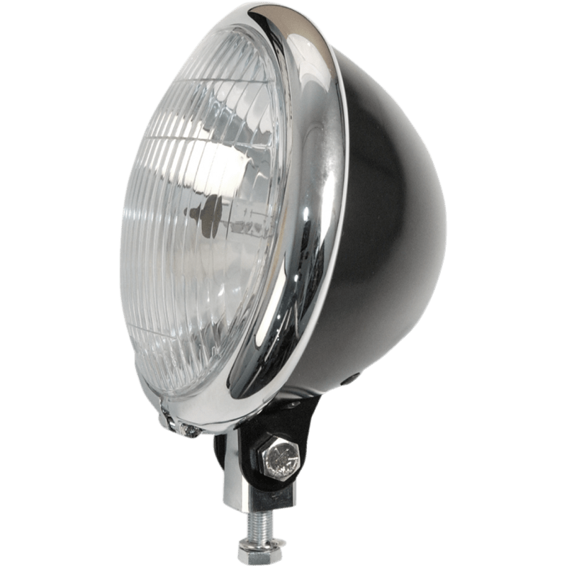 EMGO H/LIGHT SHELL5.75"BLK/CHR (66 - 84151BCSD) - DRIVEN Canada's Powersports 66 - 84151BCSD