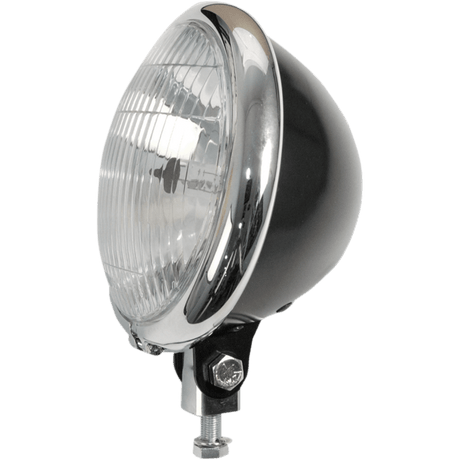 EMGO H/LIGHT SHELL5.75"BLK/CHR (66 - 84151BCSD) - DRIVEN Canada's Powersports 66 - 84151BCSD