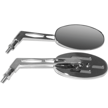 EMGO OVAL BILLET MIRRORS LONG (20 - 26307) - DRIVEN Canada's Powersports 20 - 2630720 - 26307