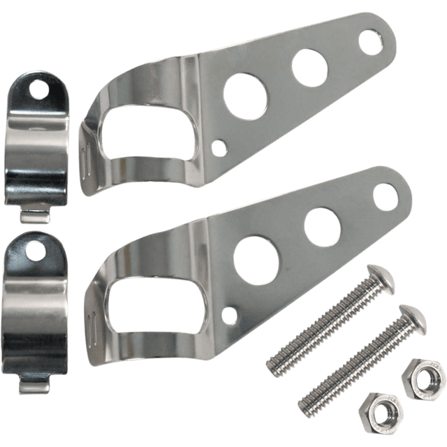 EMGO SIDE MOUNT BRACKETS, (STAINLESS) (66 - 35801) - DRIVEN Canada's Powersports 66 - 3580166 - 35801