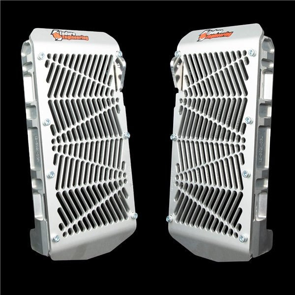 ENDURO ENGINEERING ALUMINIUM 6061 RADIATOR GUARD (12 - 6021) - DRIVEN Canada's Powersports 77942071907512 - 6021