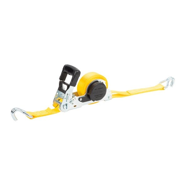ERICKSON 1.5X16 5000LB SELF LOCK RETRACTABLE RATCHET STRAP (01440) - DRIVEN Canada's Powersports 01440