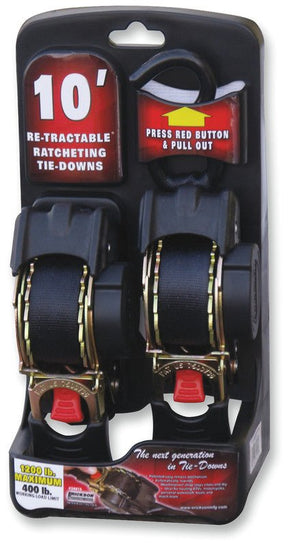 ERICKSON 1"X10' RETRACTABLE RATCH 1500LB 2PCK - DRIVEN Canada's Powersports 06438334415134415 - ER