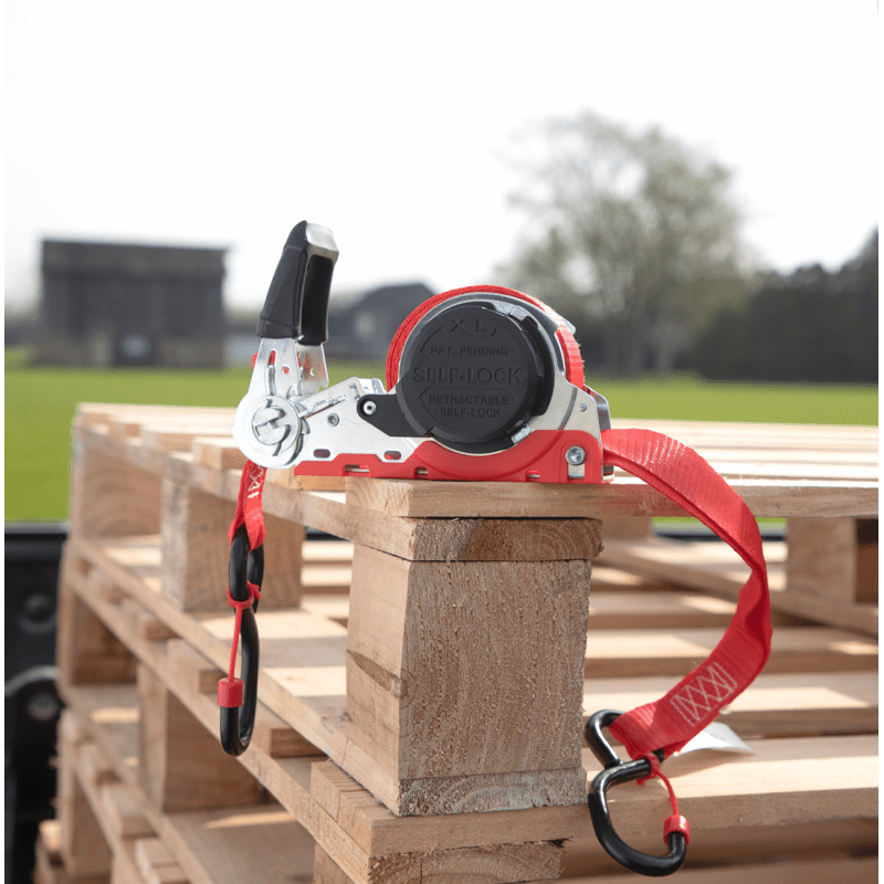 Gear Racket Lock ERICKSON 1X16 1500LB SELF LOCK RETRACTABLE RATCHET STRAP LOCK HOOK ...