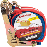 ERICKSON 2" X22' 10,000 LB RATCHET STRAP W/SLIDING WEAR MATERIAL (78632) - DRIVEN Canada's Powersports 78632
