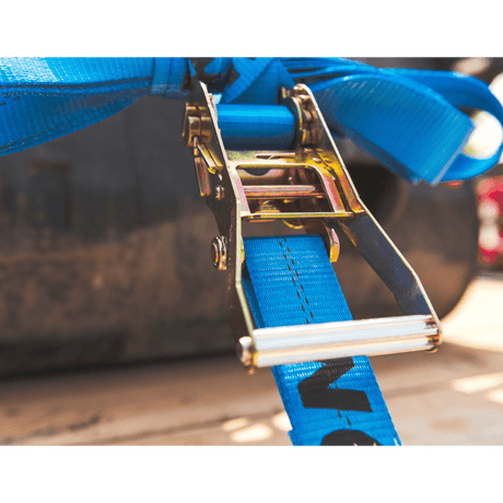 ERICKSON 2" X22' 10,000 LB RATCHET STRAP W/SLIDING WEAR MATERIAL (78632) - DRIVEN Canada's Powersports 78632