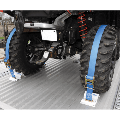 ERICKSON 2'X6.5' 1500LB RATCHET POWDER COAT CHOCK 24PC BOLT SET - DRIVEN Canada's Powersports 09163