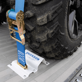 ERICKSON 2'X6.5' 1500LB RATCHET POWDER COAT CHOCK 24PC BOLT SET - DRIVEN Canada's Powersports 09163