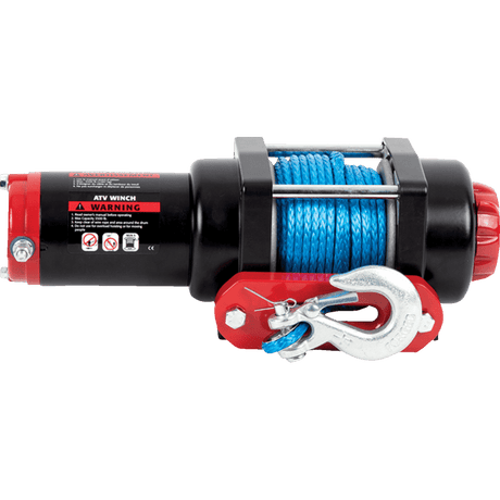 ERICKSON 3500 LB DC WINCH 3/16" X 50' SYNTHETIC ROPE - DRIVEN Canada's Powersports 06438306427106427