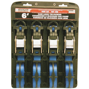 ERICKSON PROFESSIONAL SERIES CAM LOCK TIE DOWN 4PK - DRIVEN Canada's Powersports 06438335605535605
