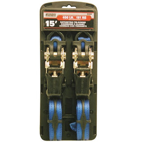 ERICKSON PROFESSIONAL SERIES RATCHET TIE DOWN 2PK (34400) - DRIVEN Canada's Powersports 06438334400734400