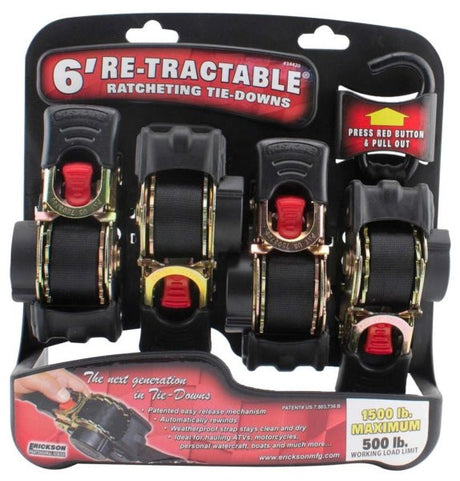 ERICKSON RETRACTABLE TIE - DOWNS (34420) - DRIVEN Canada's Powersports 06438334420534420