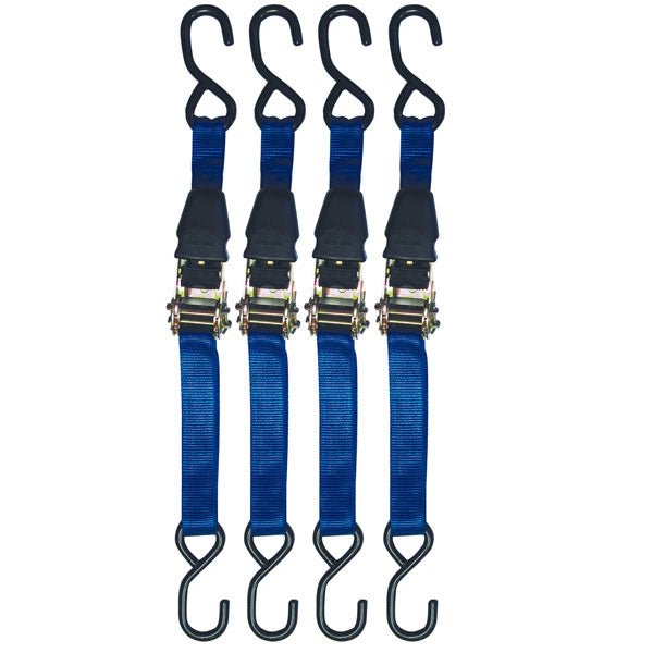 ERICKSON TIE DOWN STRAP RATCHET 4PK (01415) - DRIVEN Canada's Powersports 06438301415301415