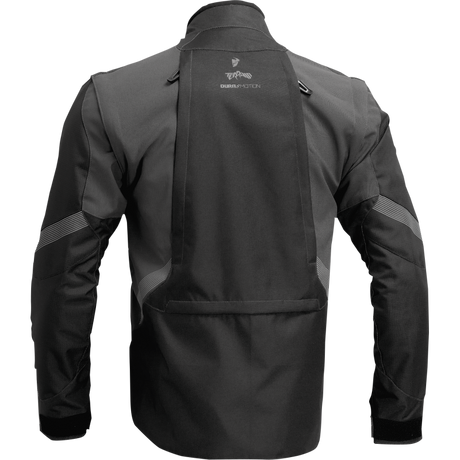 THOR JACKET TERRAIN Black/Charcoal Back - Driven Powersports