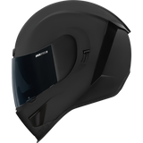 ICON HLMT AFRM DARK RUB Black Left Side - Driven Powersports