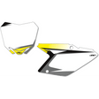 FACTORY EFFEX 10 - 17 RMZ250 PRE - CUT NUMBER PLATE - DRIVEN Canada's Powersports 13 - 64426