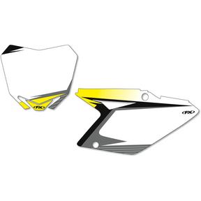 FACTORY EFFEX 10 - 17 RMZ250 PRE - CUT NUMBER PLATE - DRIVEN Canada's Powersports 13 - 64426
