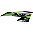 FACTORY EFFEX 12 - 15 KX450F OEM TANK SHROUD (15) (18 - 05132) - DRIVEN Canada's Powersports 18 - 05132