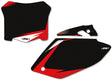 FACTORY EFFEX 18 - 19 CRF250 17 - 19 CRF450 PRE - CUT NUM PLATE (18) - DRIVEN Canada's Powersports 13 - 64350