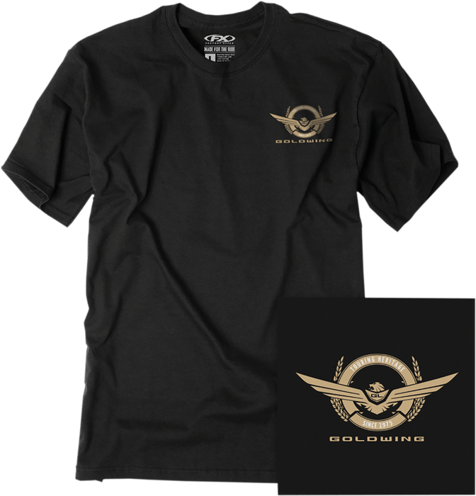 FACTORY EFFEX-APPAREL TEE GOLDWNG BADGE - Driven Powersports Inc.25-87822