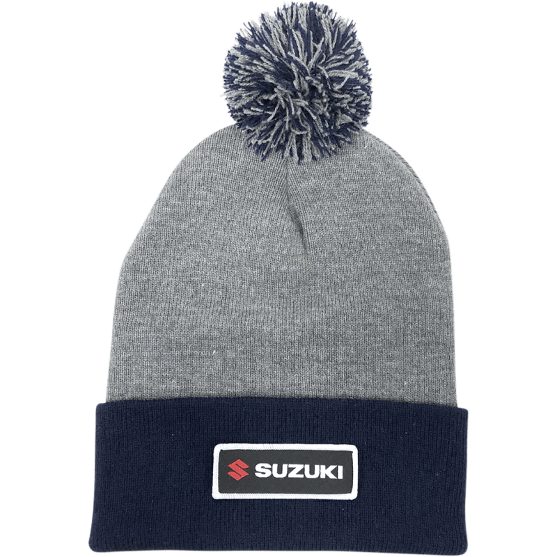 FACTORY EFFEX BEANIE W/POM SUZ NVY (23 - 86402) - DRIVEN Canada's Powersports 23 - 86402