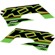 FACTORY EFFEX GRAPHIC TNK/SHR KX250F 21 - 22 (24 - 05130) - DRIVEN Canada's Powersports 24 - 05130