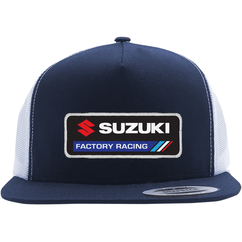 FACTORY EFFEX HAT SUZ FACTORY NVY/WHT (22 - 86404) - DRIVEN Canada's Powersports 22 - 86404