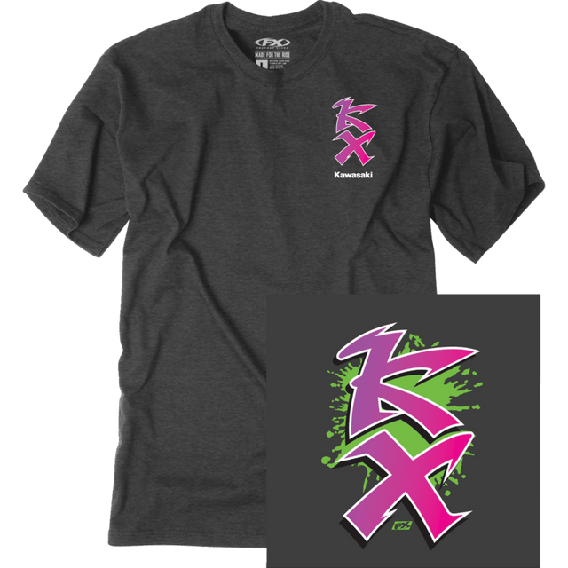 FACTORY EFFEX TEE KAWASAKI RETRO KX HTHR - DRIVEN Canada's Powersports 28 - 87112