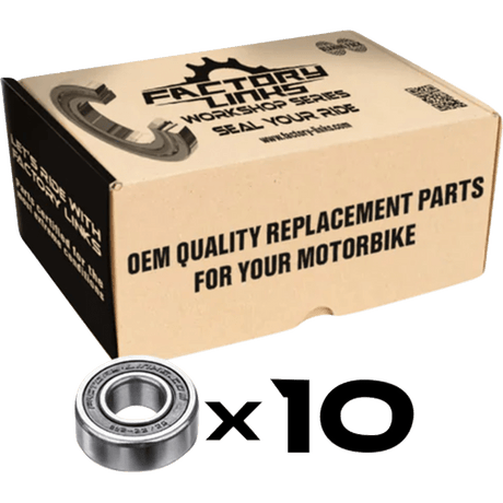 FACTORY LINKS BEARING PACK OF 10 6200 2RS (WBE - J - 039) - DRIVEN Canada's Powersports 3000000017654WBE - J - 039