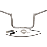FAT BAGGERS INC HANDLEBAR 10" PT FLH - DRIVEN Canada's Powersports 909110