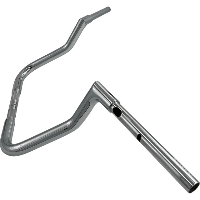 FAT BAGGERS INC HANDLEBAR FLAT TOP 11" CHROME (745011) - DRIVEN Canada's Powersports 745011