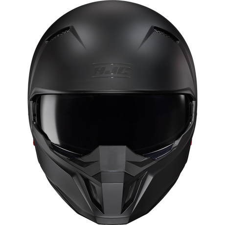 HJC I20 Semi Flat Black Front - Driven Powersports