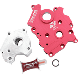 FEULING OIL PUMP CORP. 17 - 19 MIL8 OILPUMP/CAM PLATE ONLY F/OIL COOLED (7196) - DRIVEN Canada's Powersports 7196