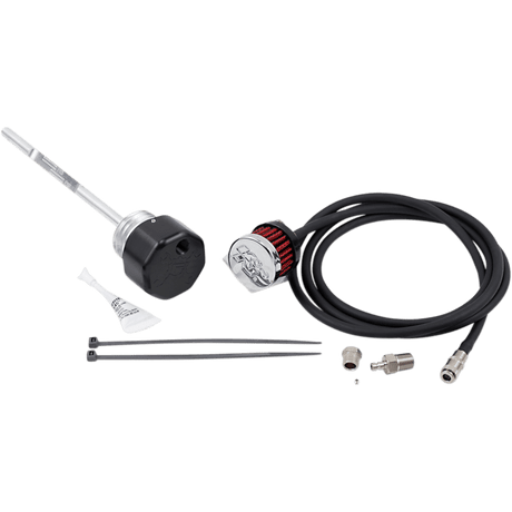 FEULING OIL PUMP CORP. DIPSTICK VENTED BLK17+FLH (3088) - DRIVEN Canada's Powersports 3088