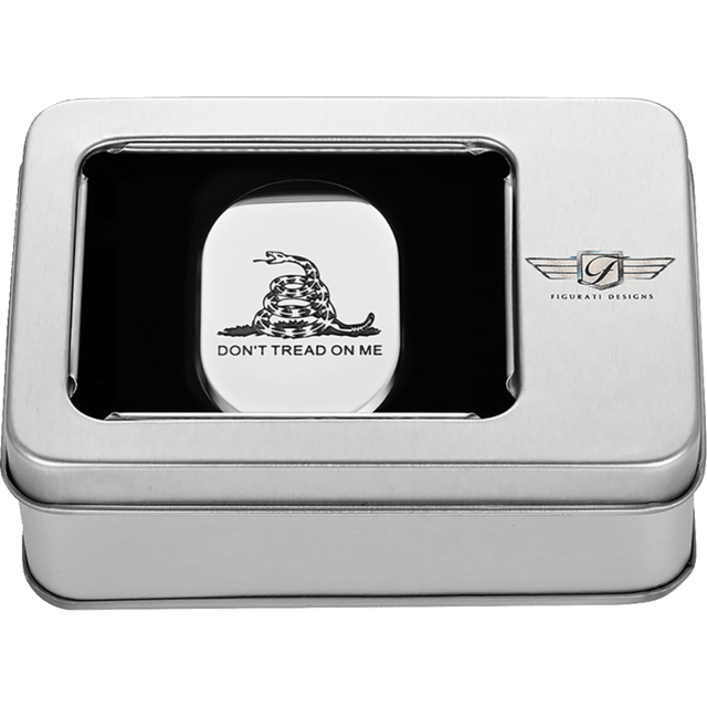 FIGURATI DESIGNS BACK FENDER COVER WITH DON'T TREAD ON ME - LEFT - DRIVEN Canada's Powersports FD40 - AC - SS - LT