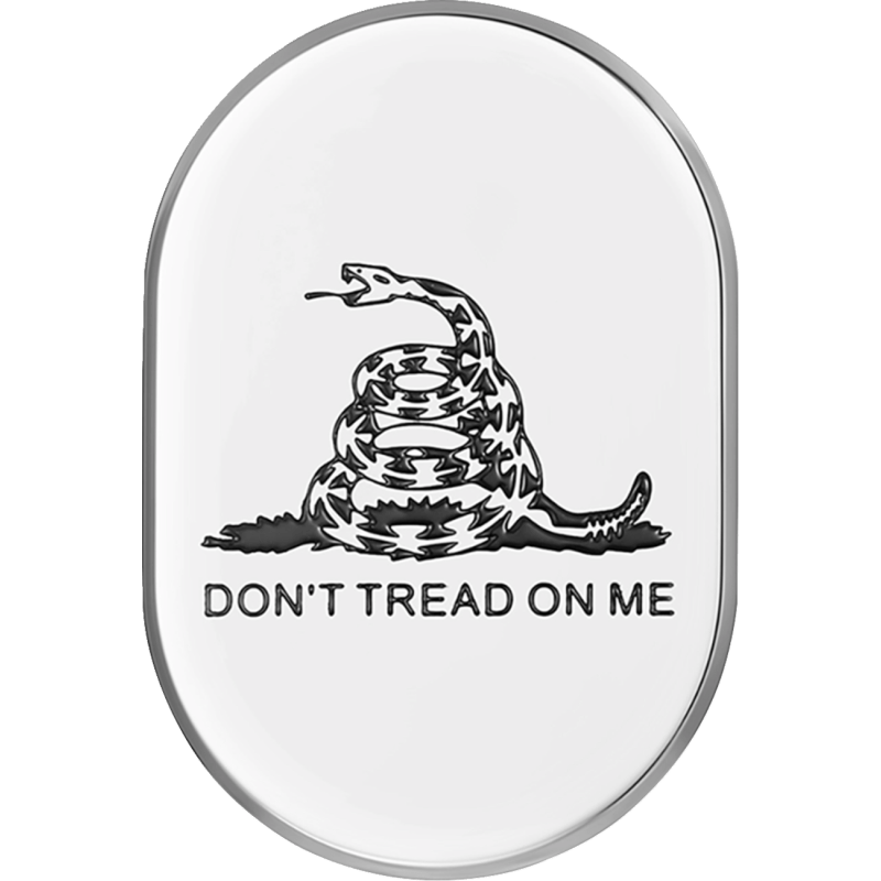 FIGURATI DESIGNS BACK FENDER COVER WITH DON'T TREAD ON ME - LEFT - DRIVEN Canada's Powersports FD40 - AC - SS - LT