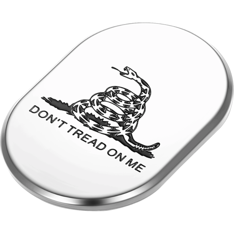 FIGURATI DESIGNS BACK FENDER COVER WITH DON'T TREAD ON ME - LEFT - DRIVEN Canada's Powersports FD40 - AC - SS - LT