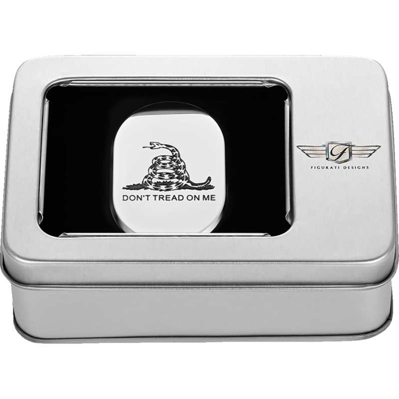 FIGURATI DESIGNS BACK FENDER COVER WITH DON'T TREAD ON ME - RIGHT - DRIVEN Canada's Powersports FD40 - AC - SS - RT