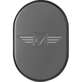 FIGURATI DESIGNS BACK FENDER COVER WITH LOGO - LEFT - DRIVEN Canada's Powersports FD - 01 - AC - BLK - LT