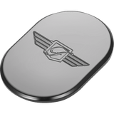 FIGURATI DESIGNS BACK FENDER COVER WITH LOGO - LEFT - DRIVEN Canada's Powersports FD - 01 - AC - BLK - LT