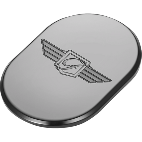 FIGURATI DESIGNS BACK FENDER COVER WITH LOGO - LEFT - DRIVEN Canada's Powersports FD - 01 - AC - BLK - LT