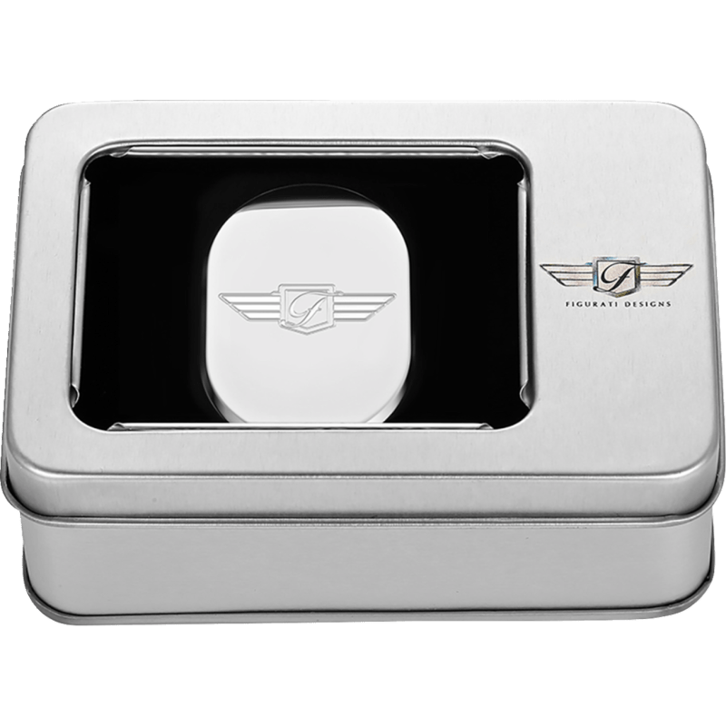 FIGURATI DESIGNS BACK FENDER COVER WITH LOGO - LEFT - DRIVEN Canada's Powersports FD - 01 - AC - SS - LT