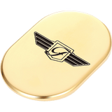 FIGURATI DESIGNS BACK FENDER COVER WITH LOGO - LEFT - DRIVEN Canada's Powersports FD01 - AC - GLD - LT