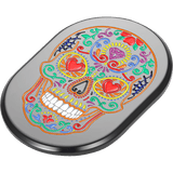FIGURATI DESIGNS BACK FENDER COVER WITH SUGAR SKULL - LEFT - DRIVEN Canada's Powersports FD30 - AC - BLK - LT