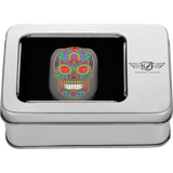 FIGURATI DESIGNS BACK FENDER COVER WITH SUGAR SKULL - LEFT - DRIVEN Canada's Powersports FD30 - AC - BLK - LT