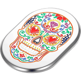 FIGURATI DESIGNS BACK FENDER COVER WITH SUGAR SKULL - LEFT - DRIVEN Canada's Powersports FD30 - AC - SS - LT