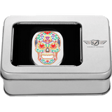 FIGURATI DESIGNS BACK FENDER COVER WITH SUGAR SKULL - LEFT - DRIVEN Canada's Powersports FD30 - AC - SS - LT