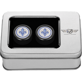 FIGURATI DESIGNS BLUE FLEUR - DE - LIS DOCKING COVERS 25X32MM - DRIVEN Canada's Powersports FD05 - 25.2/32 - BK