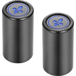 FIGURATI DESIGNS BLUE FLEUR - DE - LIS DOCKING COVERS 25X46MM - DRIVEN Canada's Powersports FD05 - 25.2/46.5 - BK